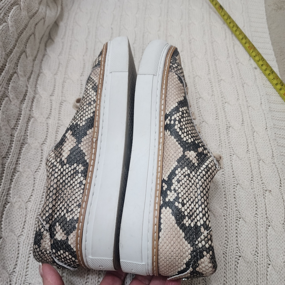 J/Slides Python Pattern Sneakers - Black, White, … - image 4